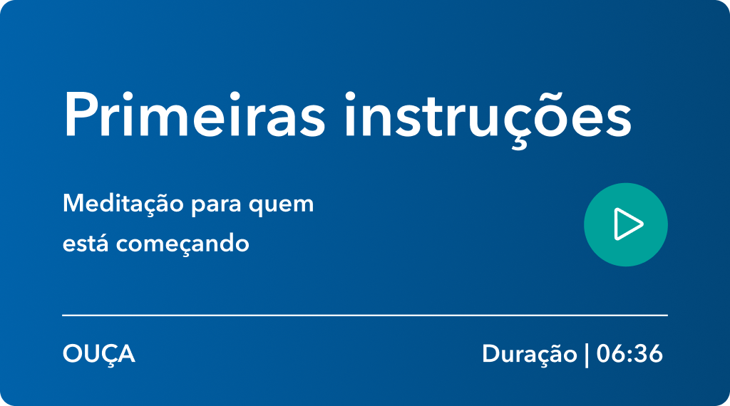 Primeiras instruções